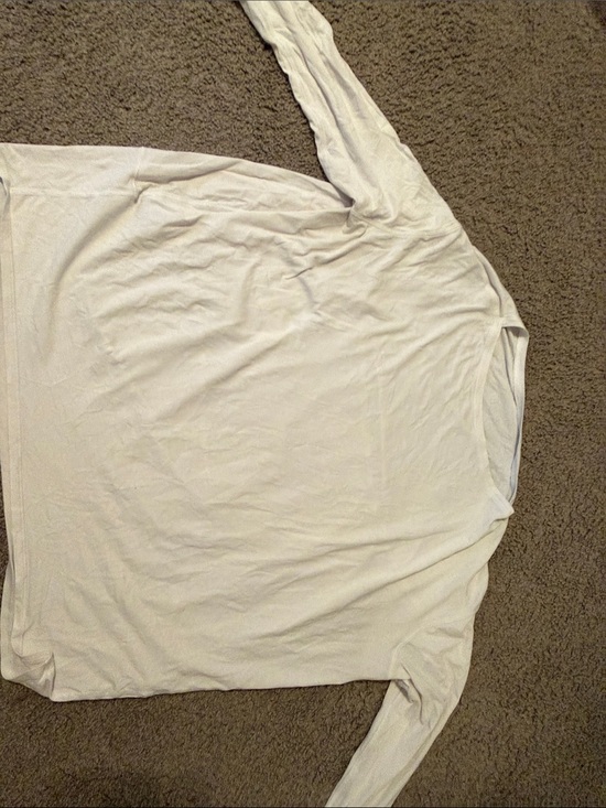 lululemon athletica Tops - lululemon athletica Long Sleeve Tee in White
